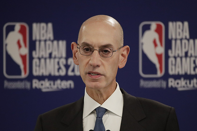 NBA Commissioner says league will support freedom of speech