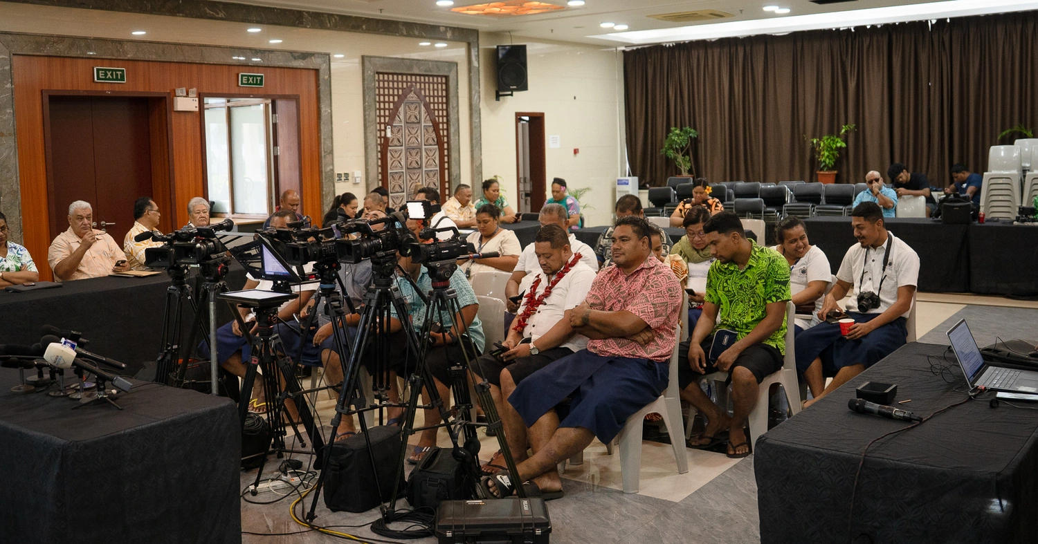 Police clash with media over polling access