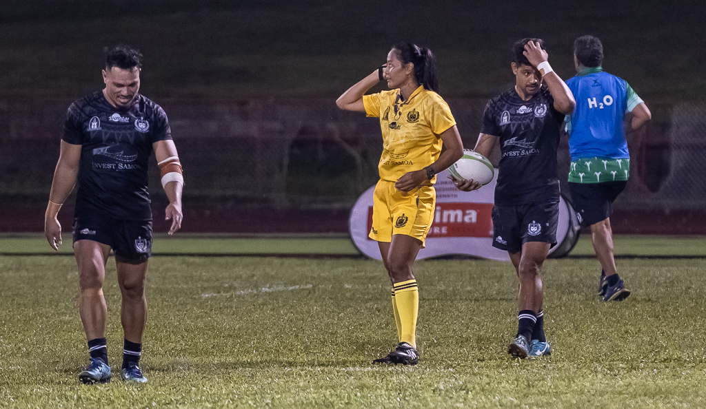 Woman referee encourages younger generations to follow their dreams