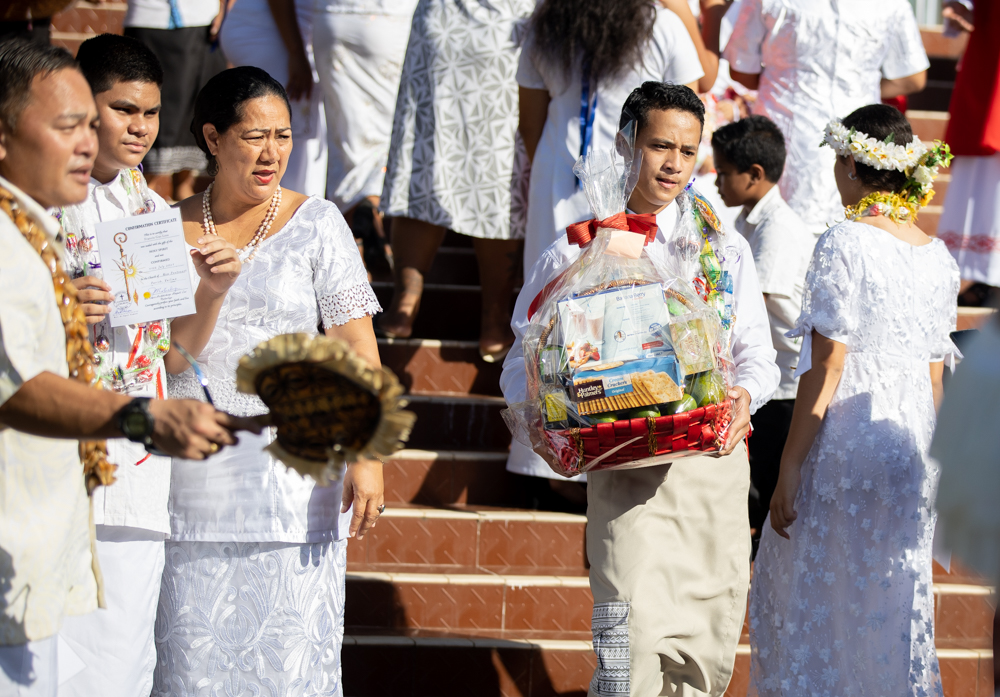 Vailima Parish celebrates confirmation day