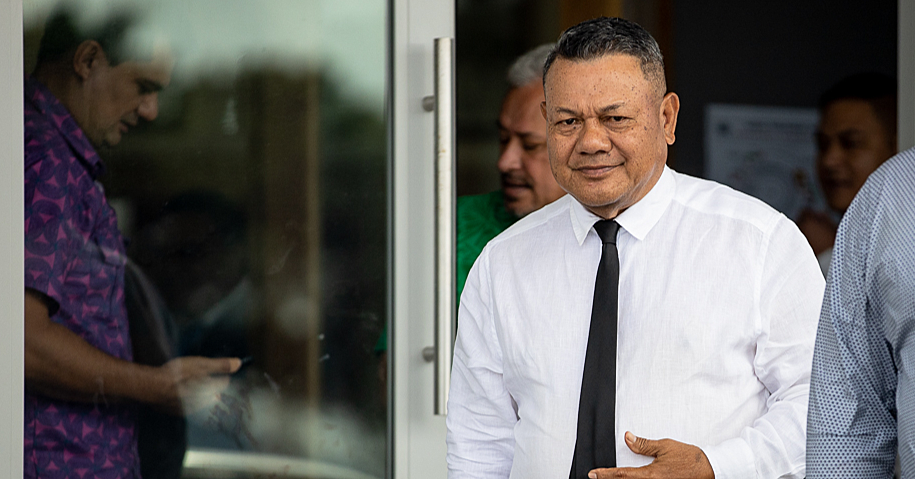 "Military" motivations behind Vaiusu Wharf: Faumuina