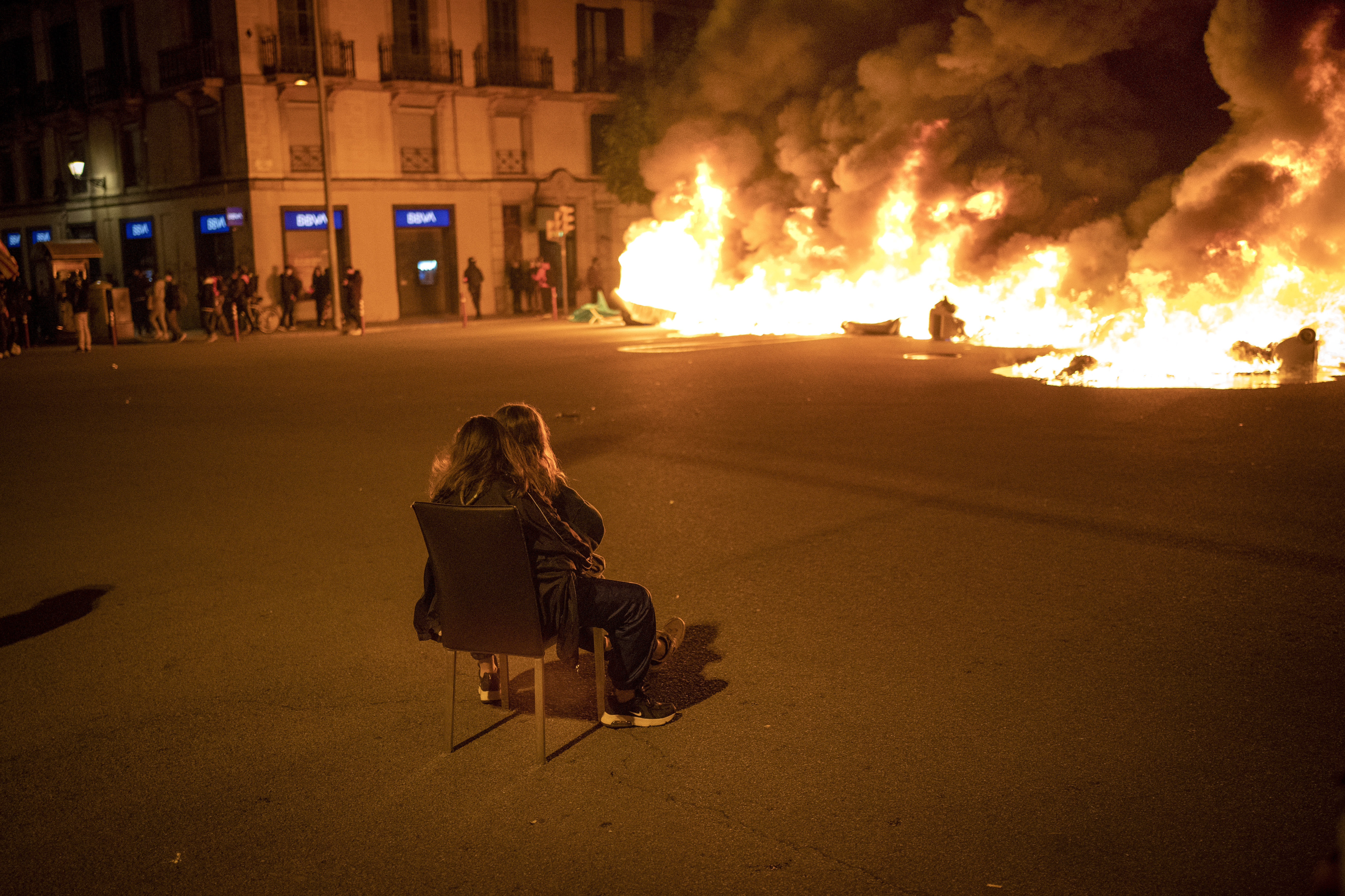 Spain braces for 5th night of protests for imprisoned rapper