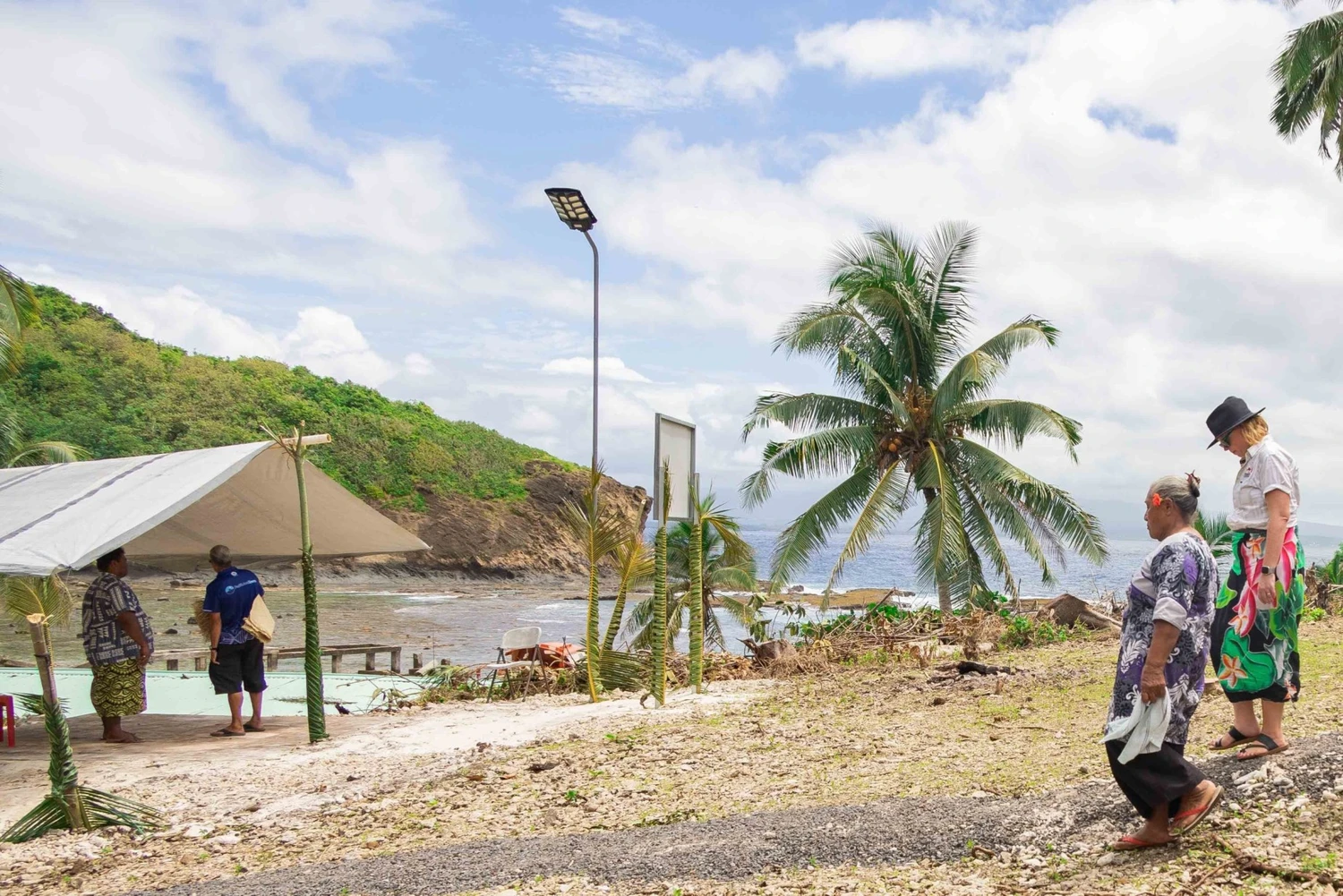 A.H.C. supports Manono, Apolima solar project