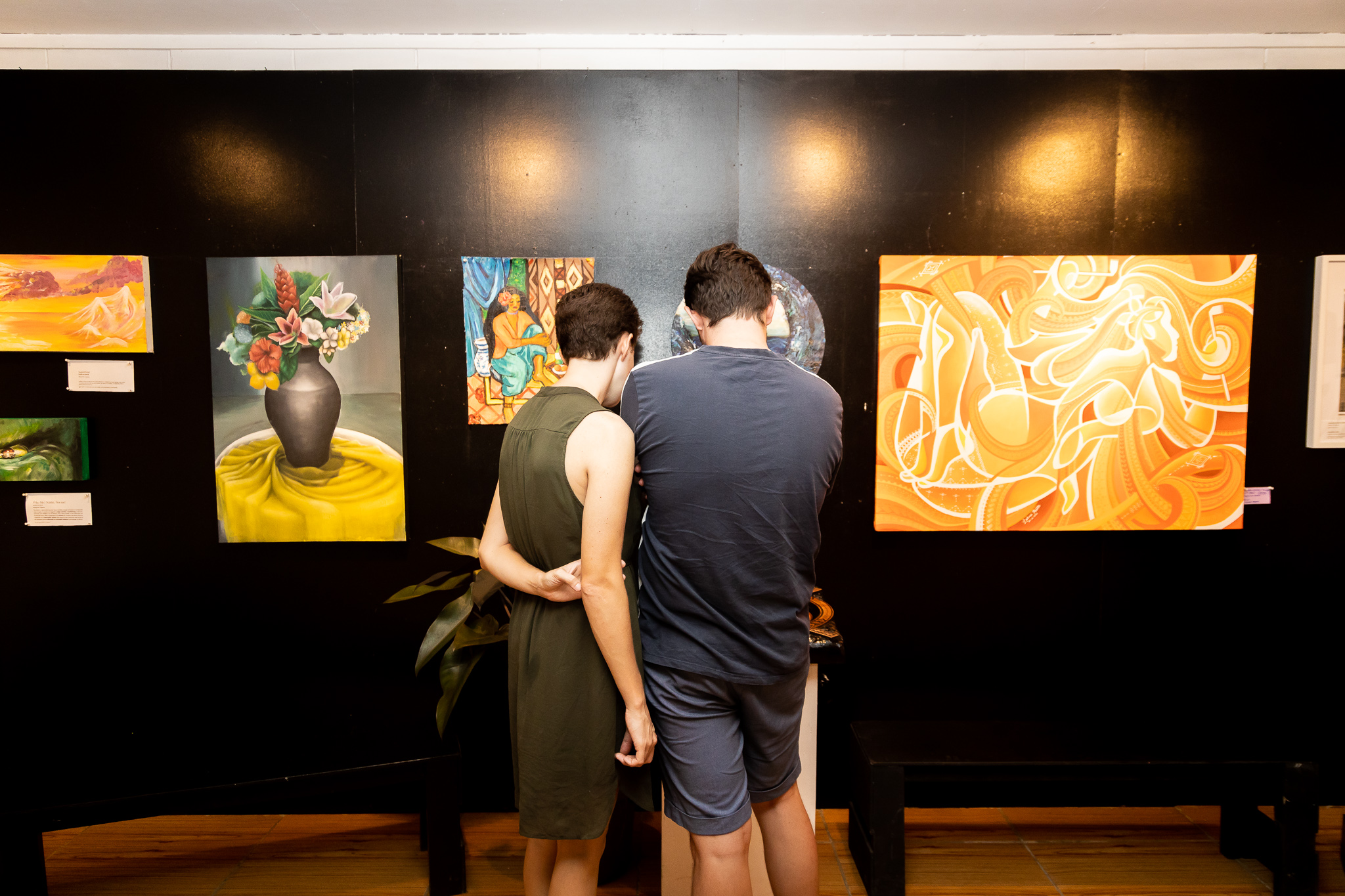 Visual artists use exhibition to strengthen group