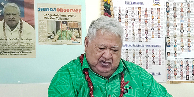 Samoa Observer trying to tear down Govt.: Tuilaepa