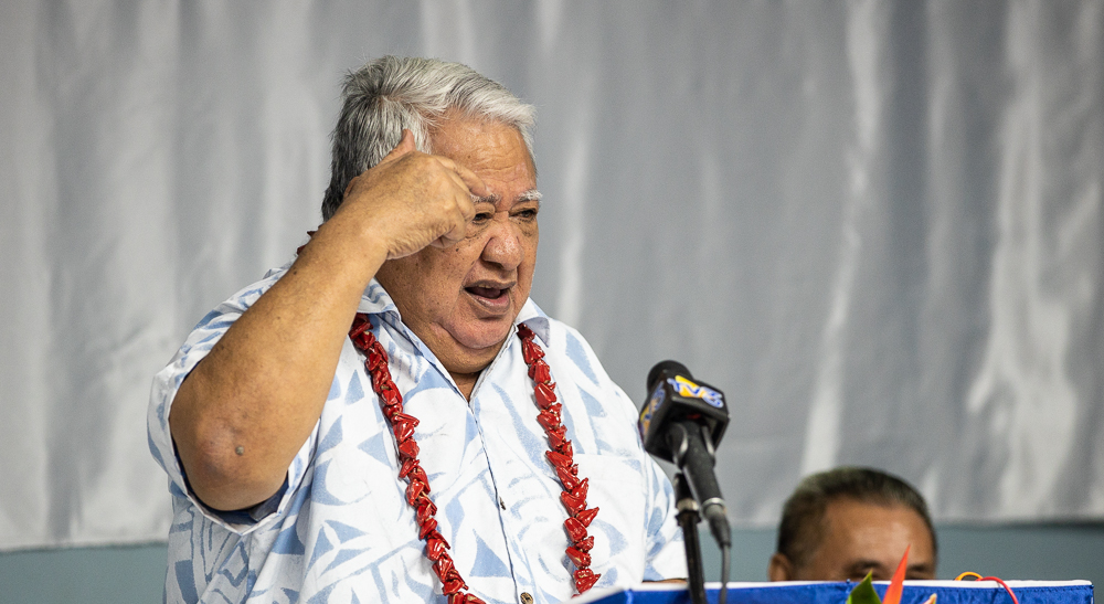 Samoa Observer "vile", run by "greenhorns": Tuilaepa