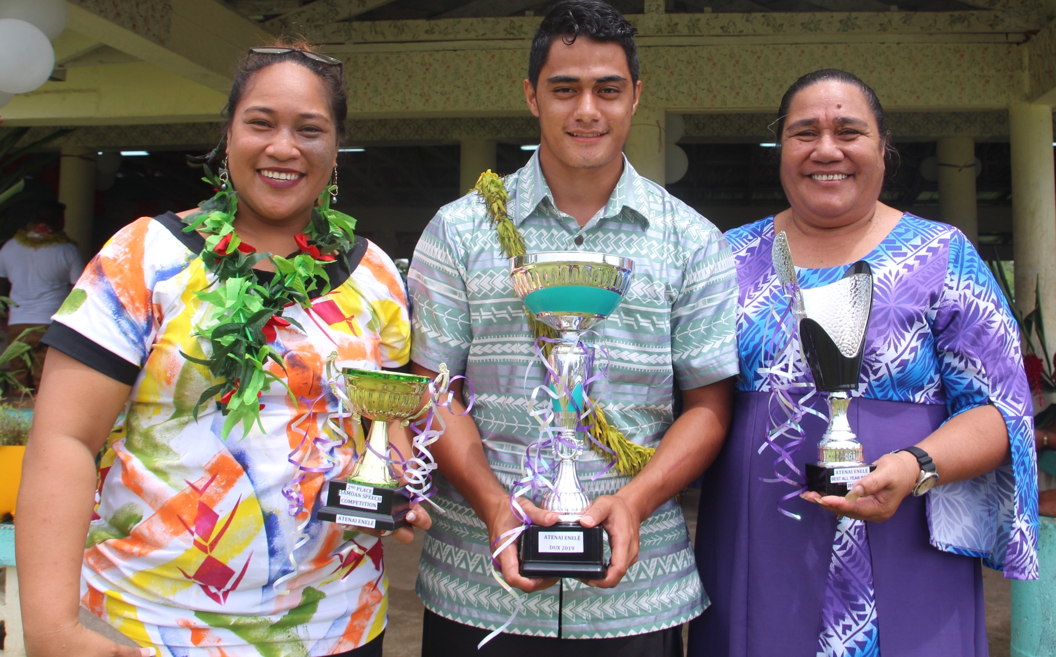 Head boy is Amoa College's Dux