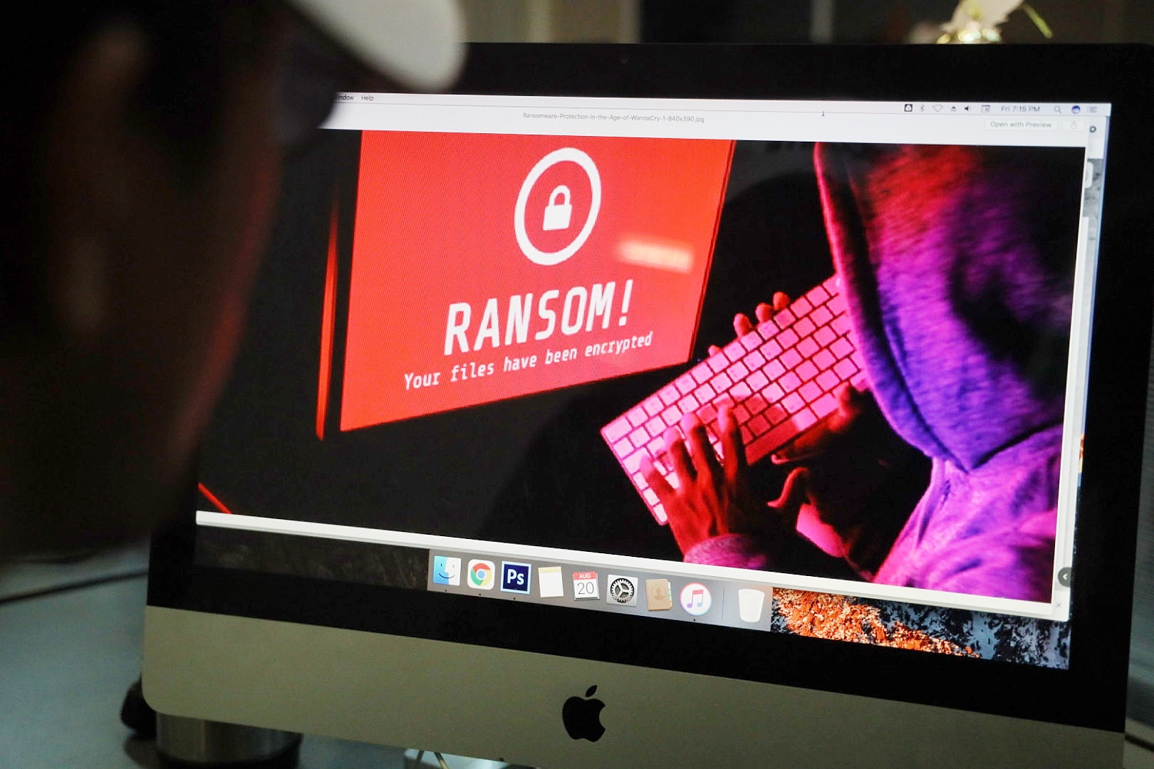 Govt. files wiped in "hack" attack