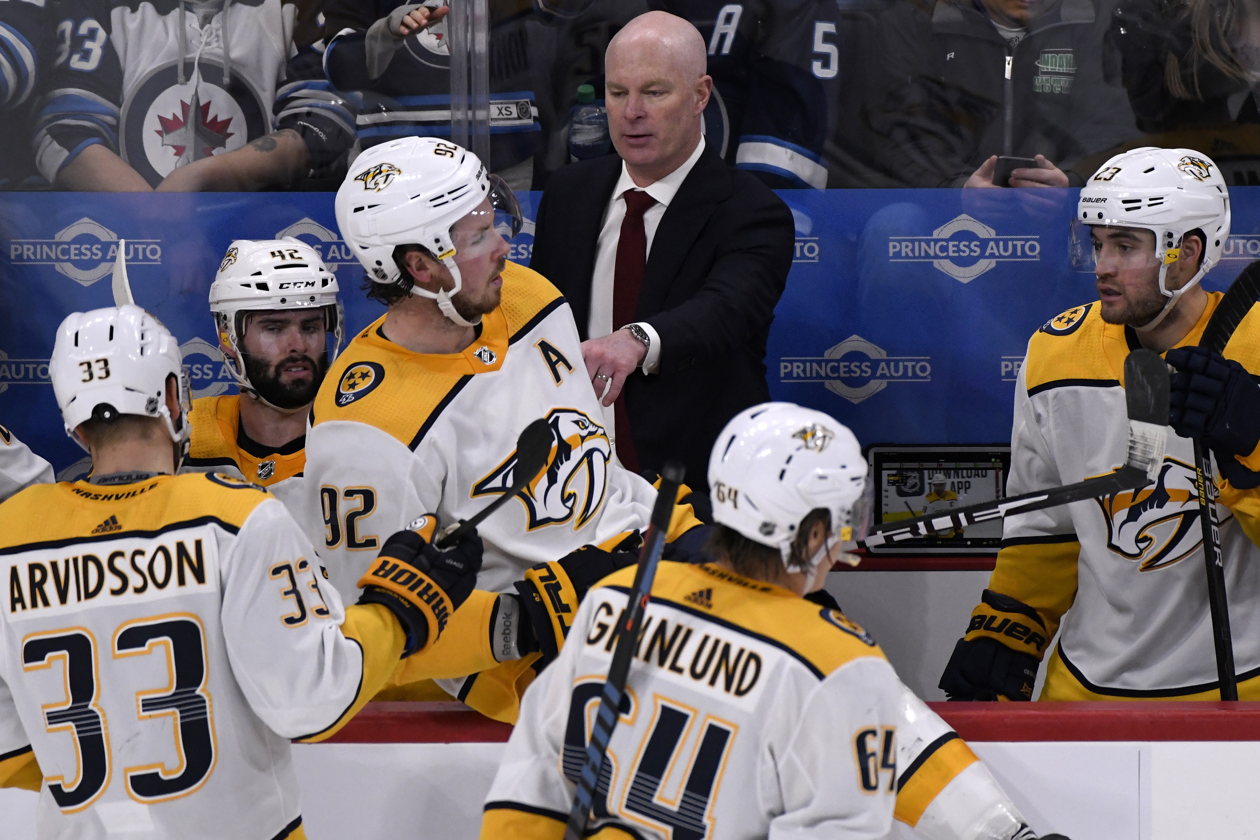 Six coaching changes a highlight at midpoint of NHL season 