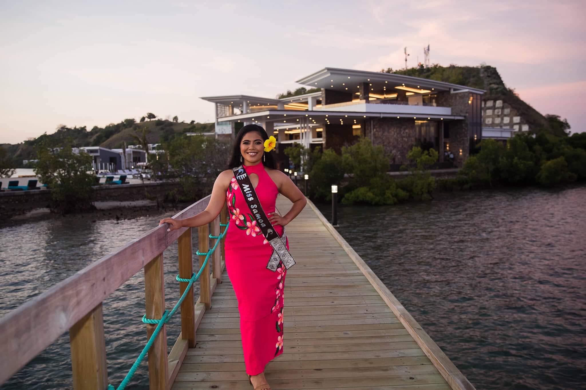  Miss Samoa sends touching message as measles crisis escalates
