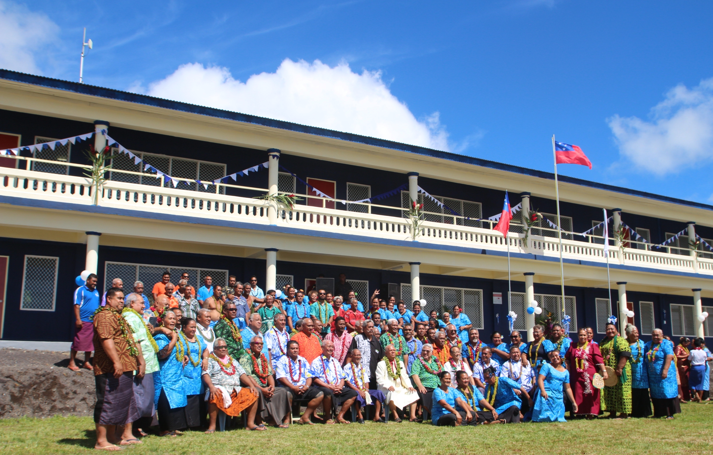 Fusi Safotulafai dedicates school building 