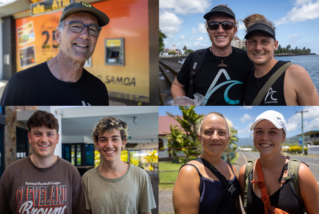 Aussies, Kiwis and Danes give Samoa thumbs up