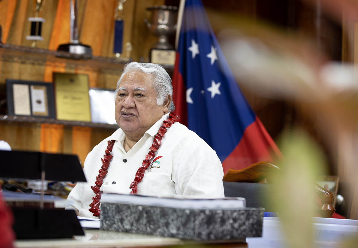 Samoa's Independence a proud moment, P.M. Tuilaepa says