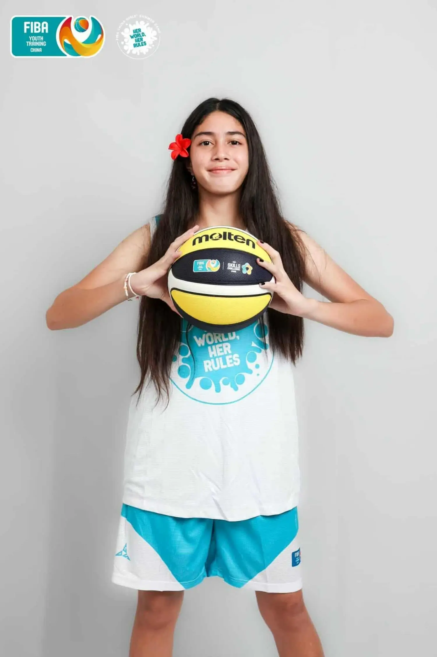 Teenager selected for basketball scholarship