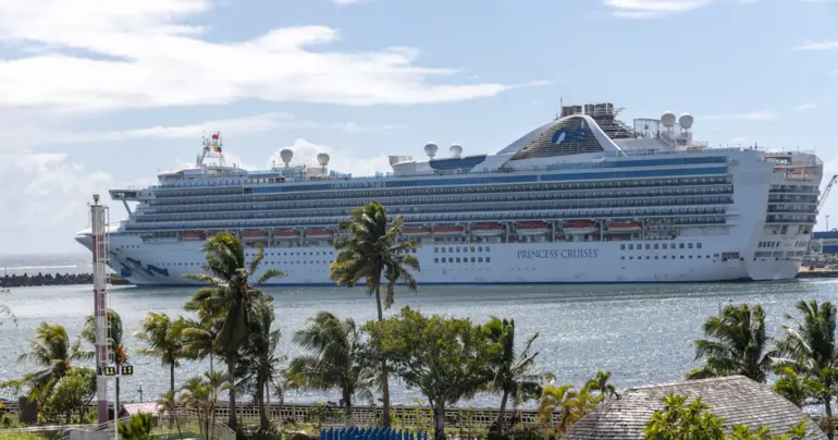 Cruise ship visits not impacted