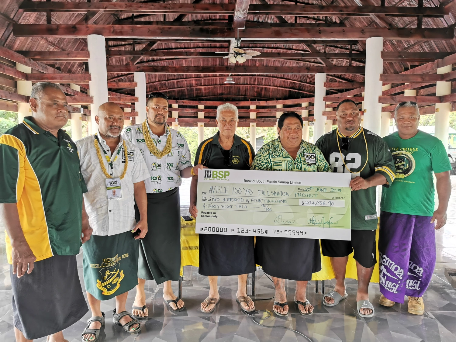 Half million collected by school