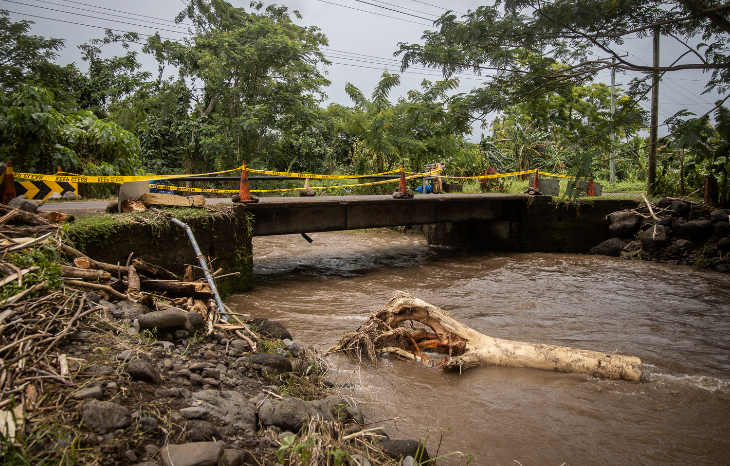 Parts of Upolu continue flooding 