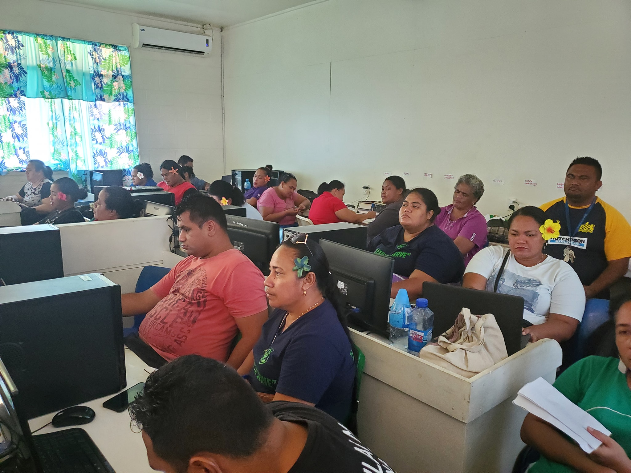 Schools undergo online learning training