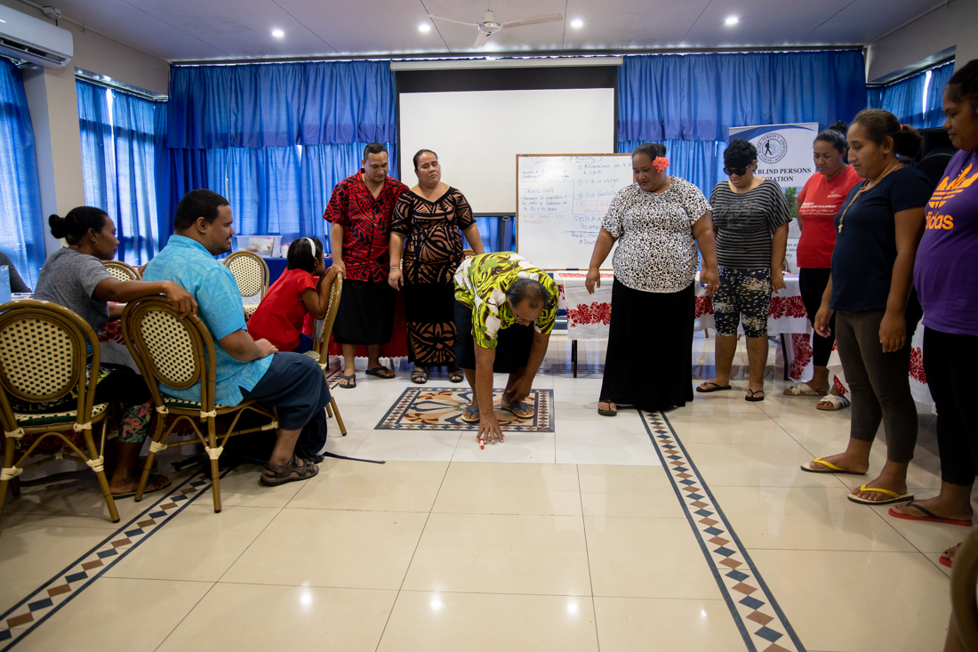 Blind Association hosts training 