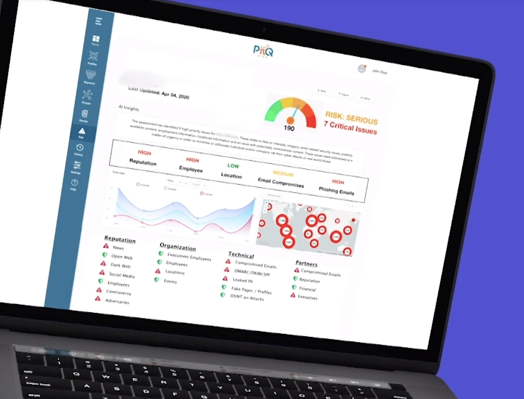 PiiQ Media Excited to Introduce PQ-RISK CXO, An Innovative Social Media Cyber Risk Management Solution
