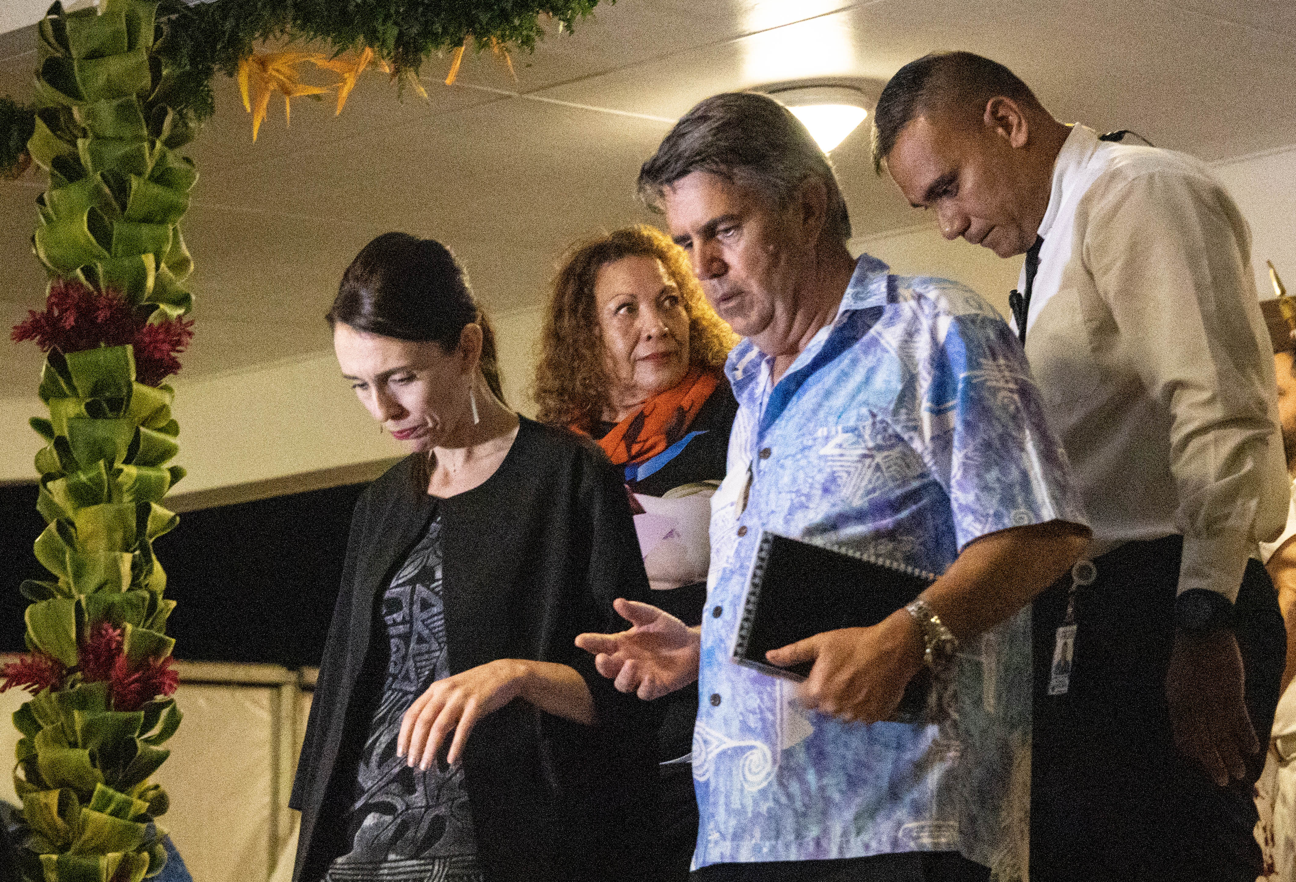 Prime Minister Ardern snubs local media