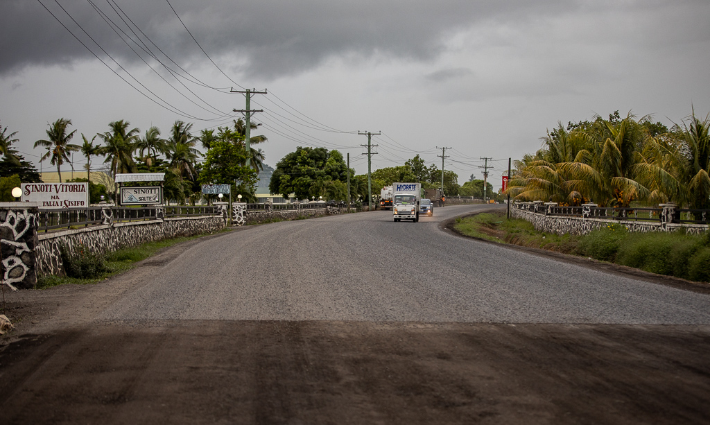 Asphalt laid on Faleula and Puipa’a road project