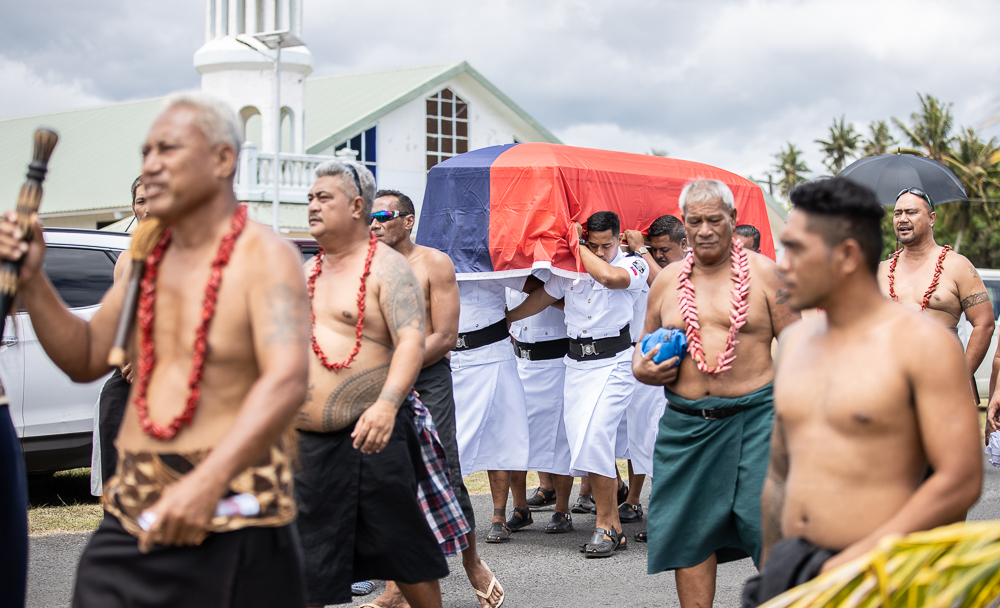 Patu Ativalu, a warrior for his church, village and nation laid to rest