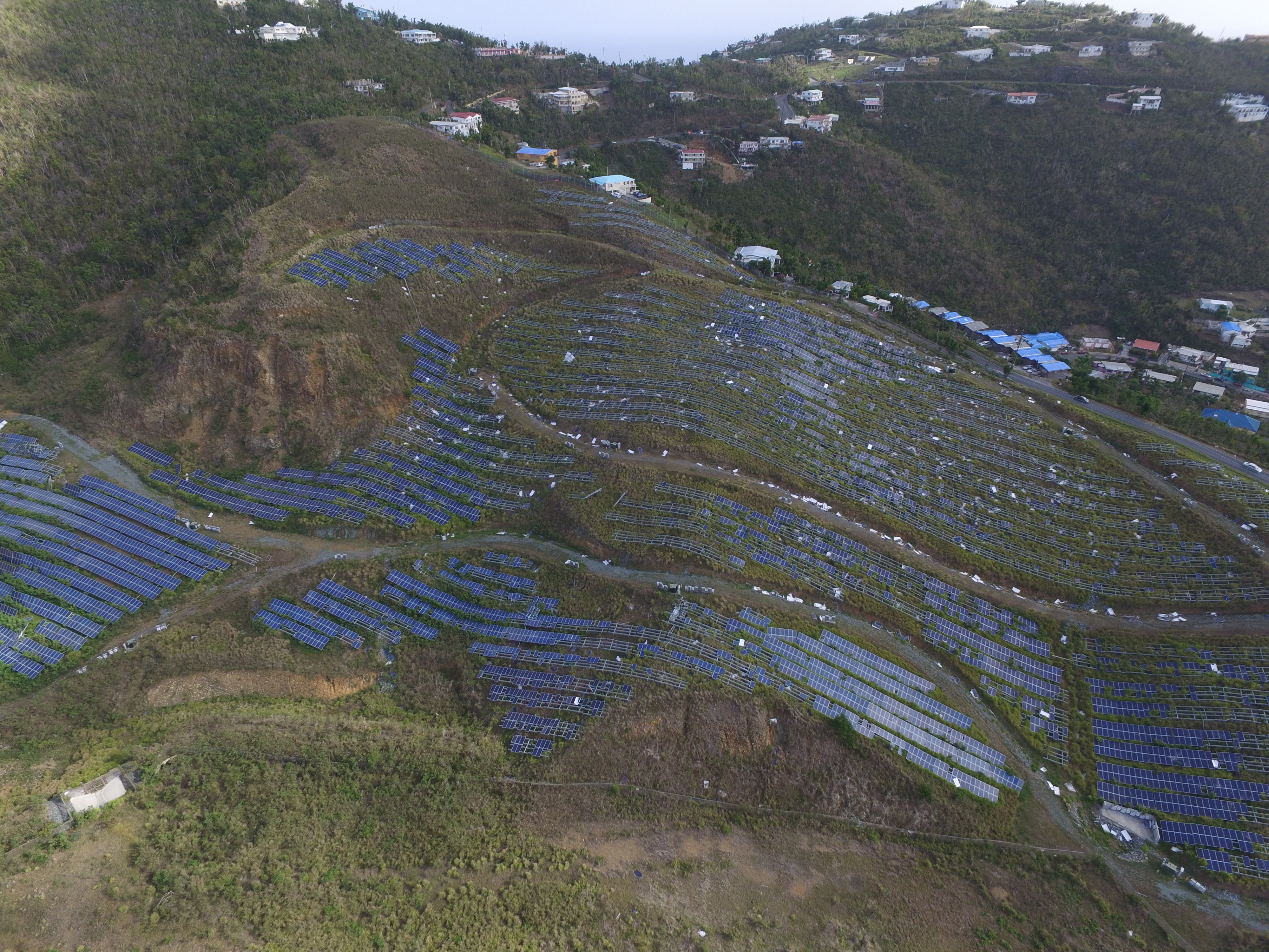 BMR Energy Rebuilds Hurricane Damaged St. Thomas Solar Farm