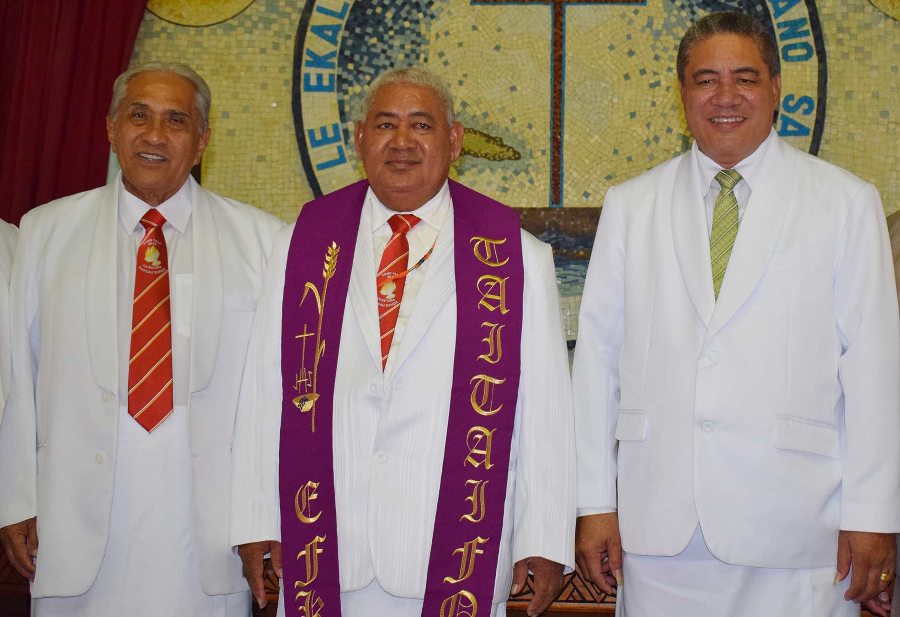 Reverend Elder Tunumoso Church's new Chairman 