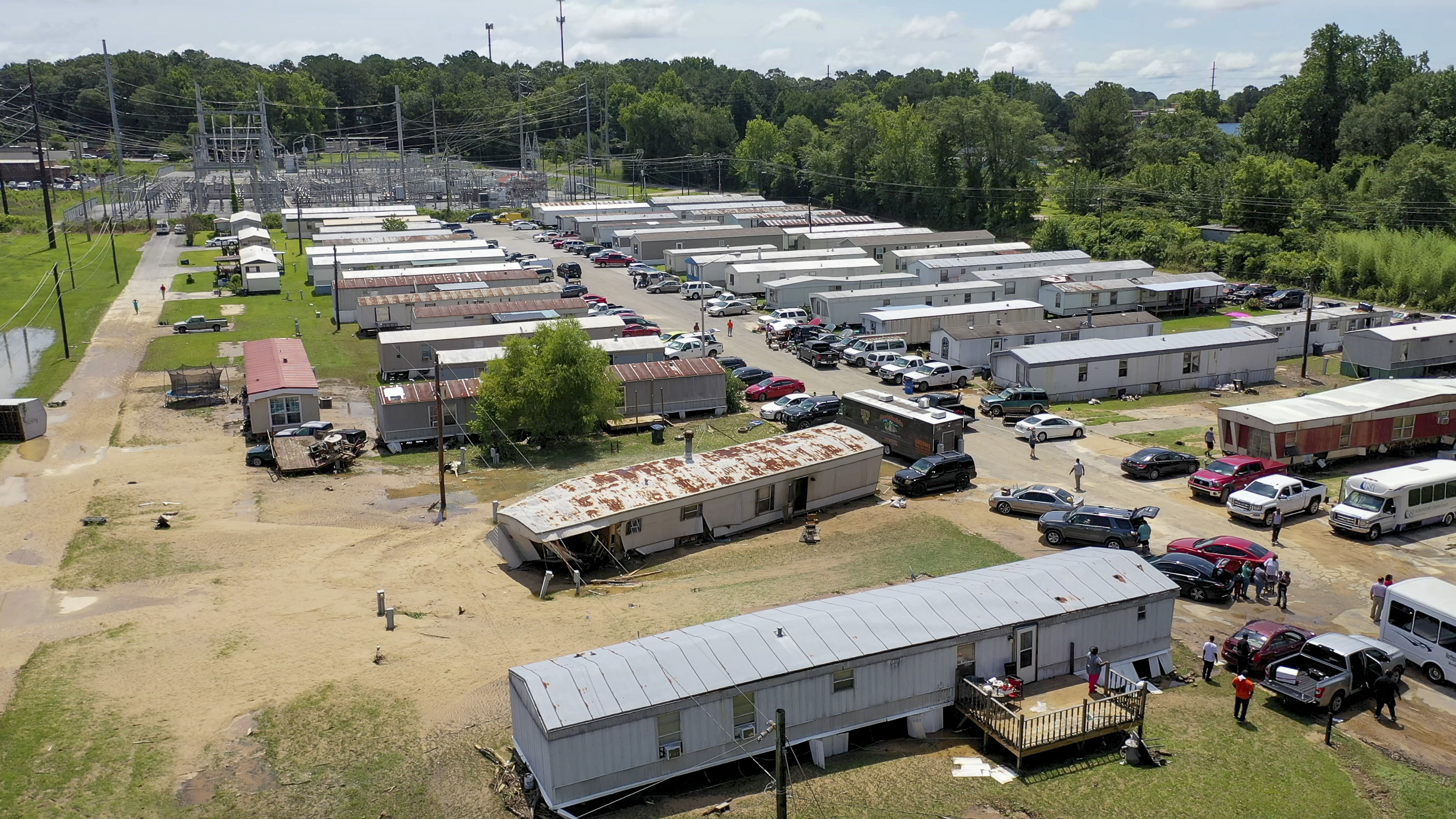 Claudette regaining strength after 13 killed in Alabama