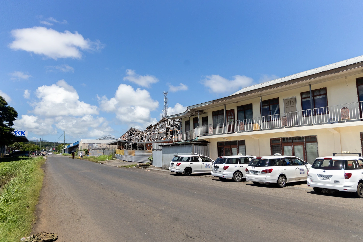 Vaitele taxi drivers struggle to earn in Frankie fire aftermath