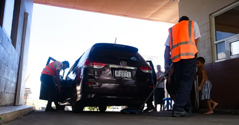 The legality of the security checks at the airport