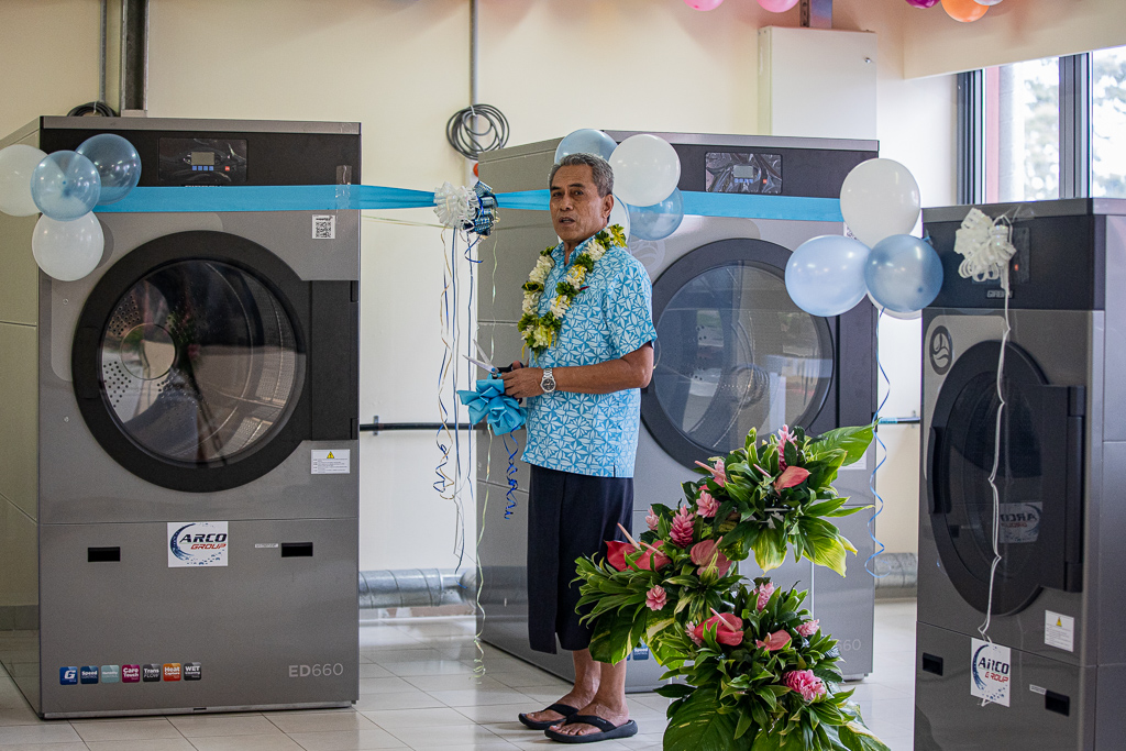 Hospital laundromat gets much-needed upgrade