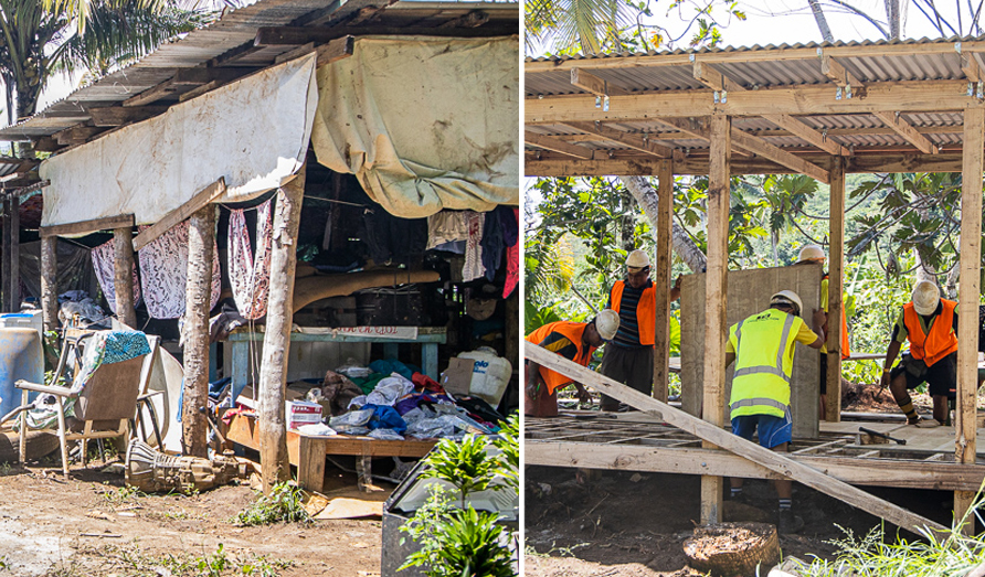 From shack to shelter for Vailele family