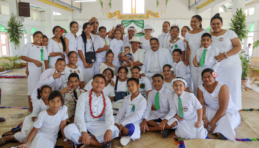 White Sunday marked in Savai'i