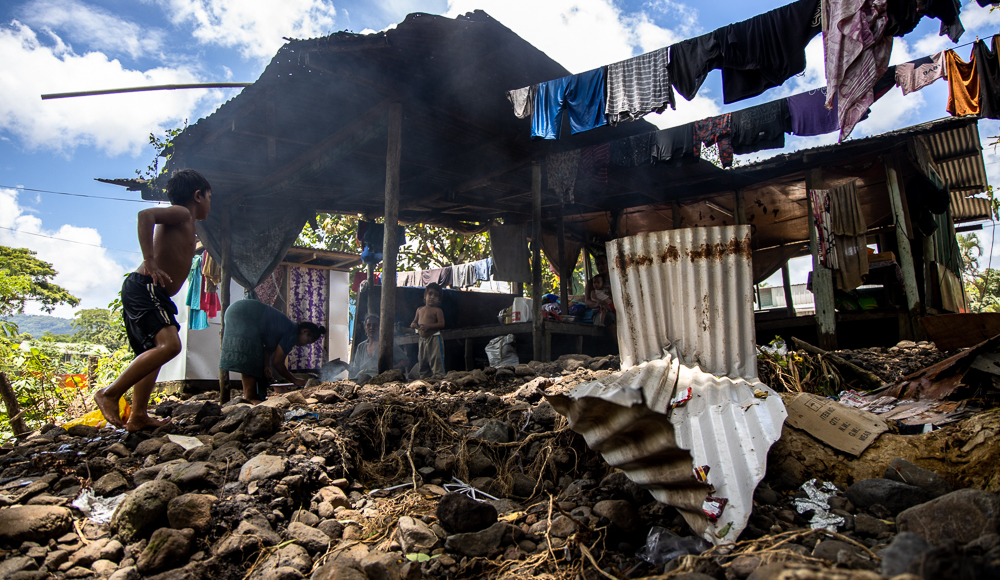Families struggle in flood's wake