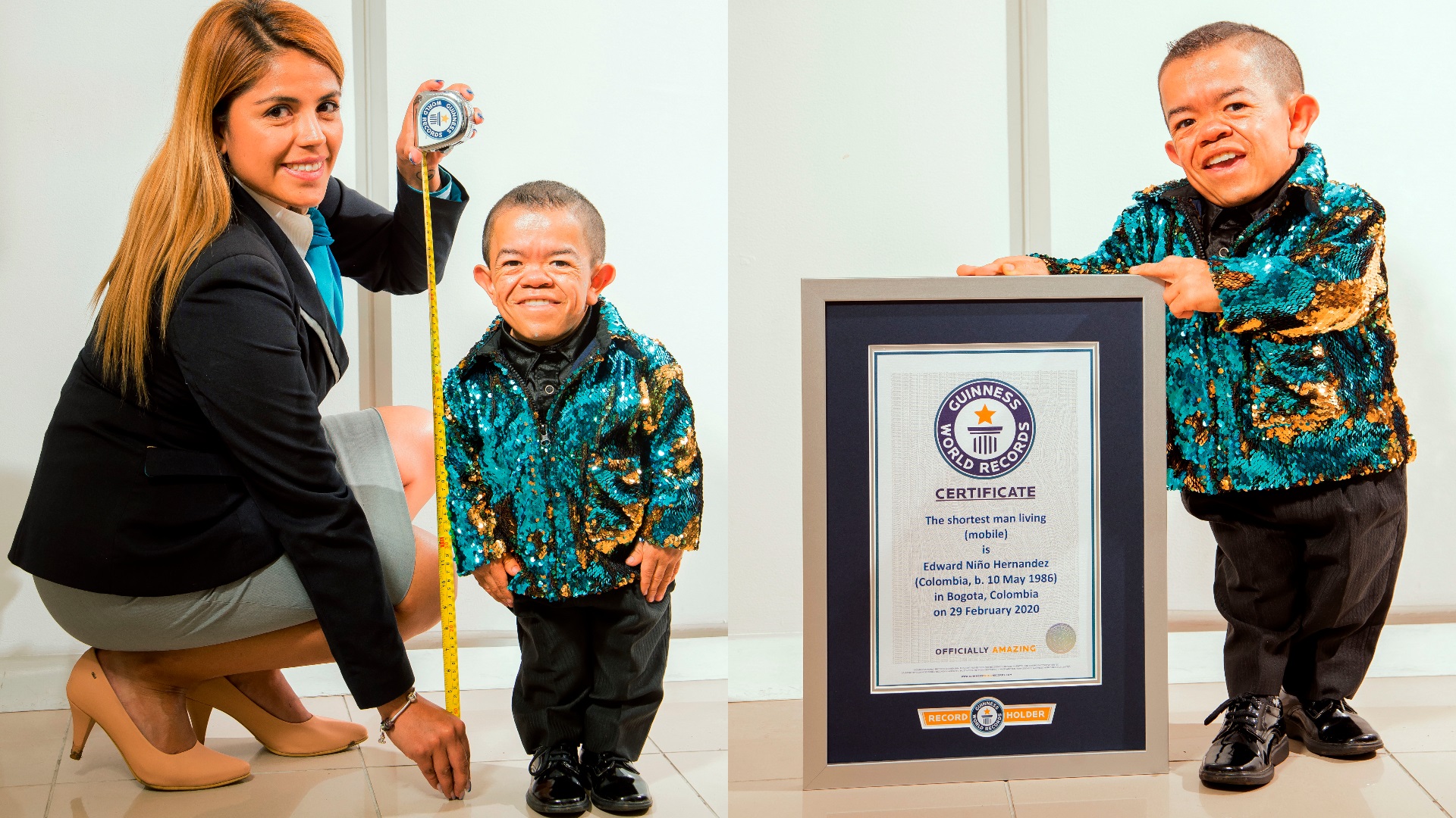Shortest man in the world touches down in Samoa