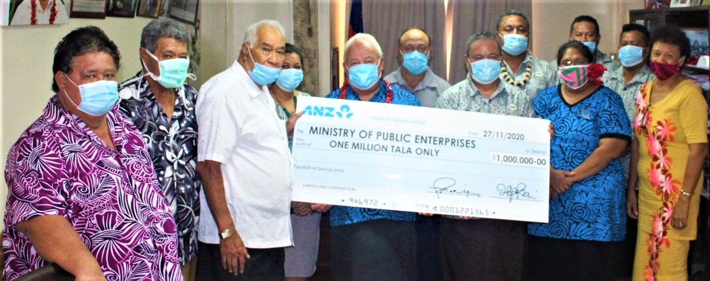 S.L.C. pays $1 million dividend to Government