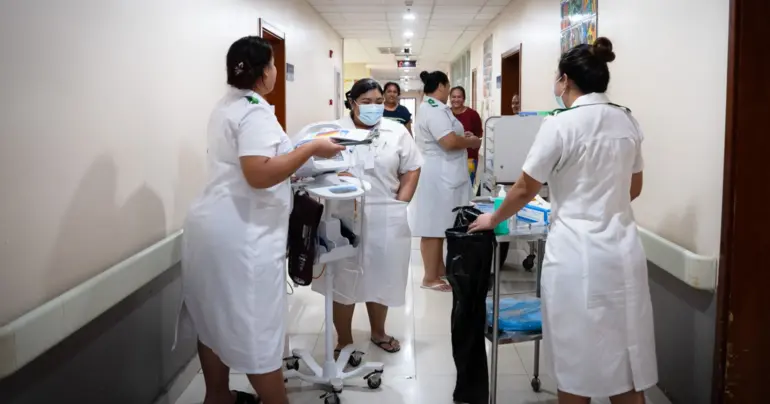 Paying nurses on time and not four months later
