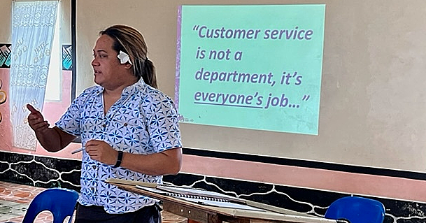 Customer Service Samoa Samoa Observer | Training rural youths to combat poor customer service