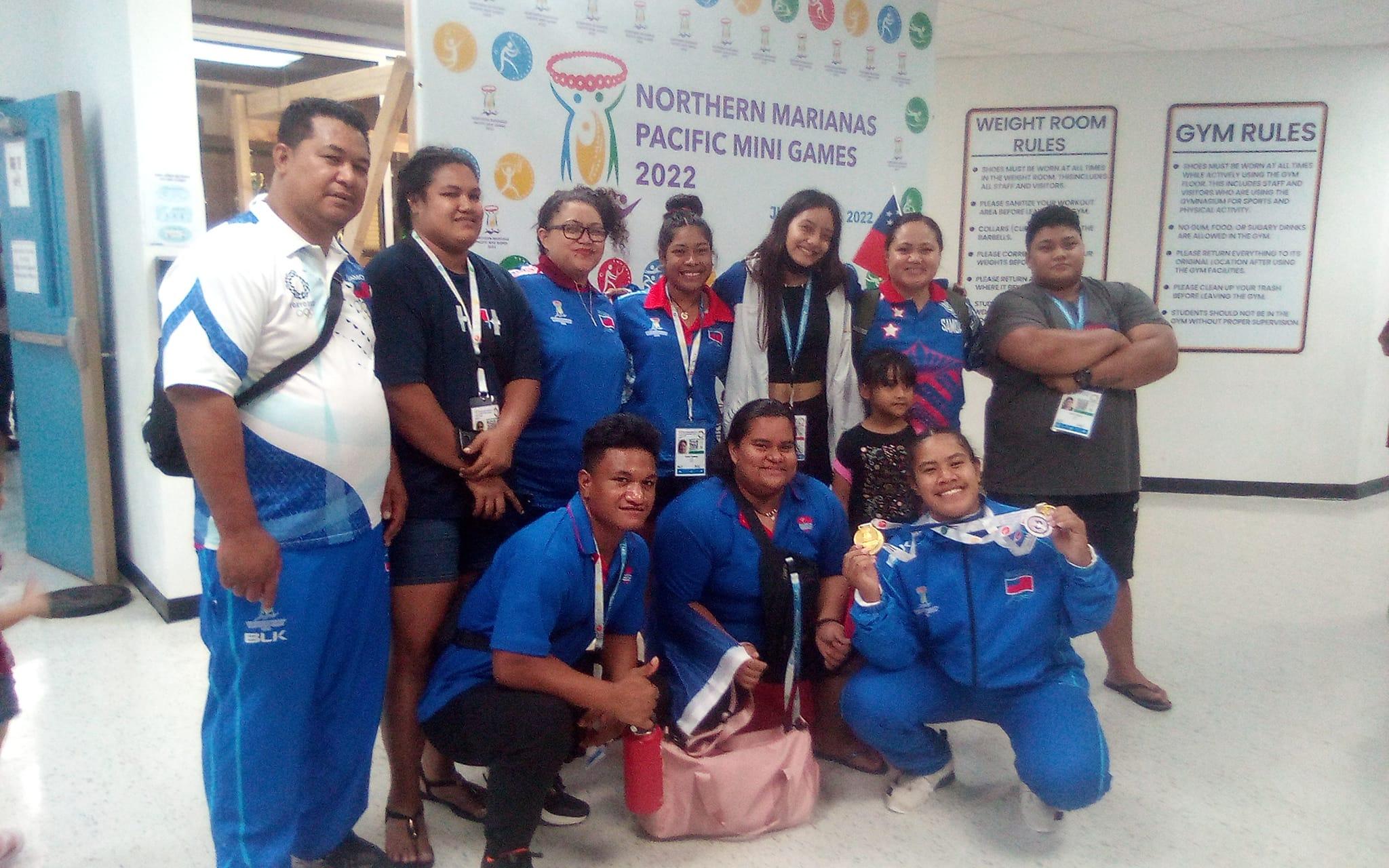 Team Samoa bags 15 medals in Saipan 
