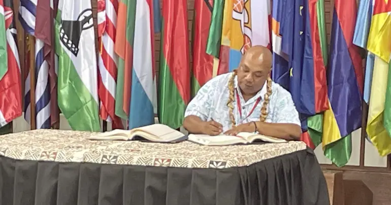 Minister Wong's remarks on behalf of the Pacific