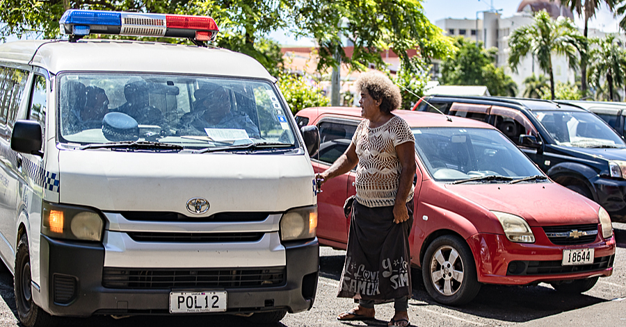 Vendor refuses to move goods