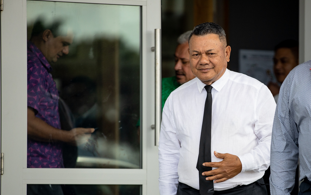 M.P. Faumuina pledges loyalty to Fiame
