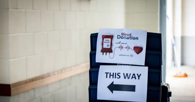 Major blood drive planned for Easter