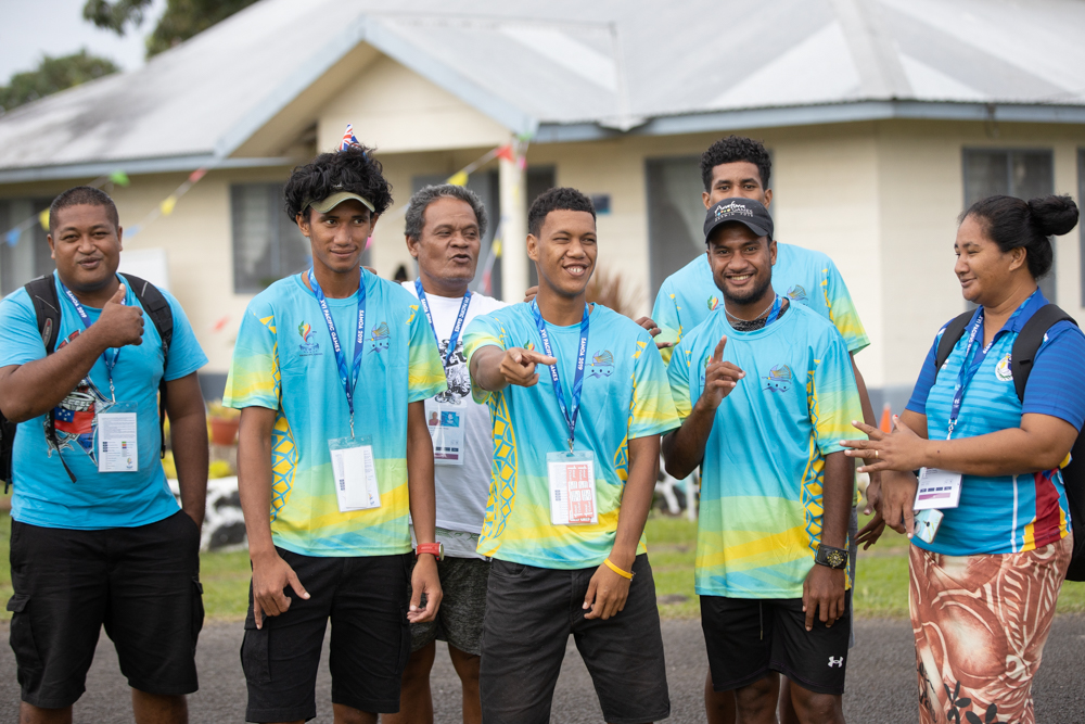 Team Tuvalu impressed with village decorations