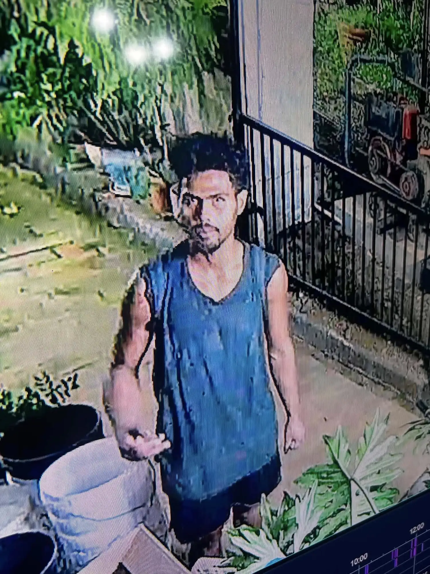 Man breaks into family home, caught on camera