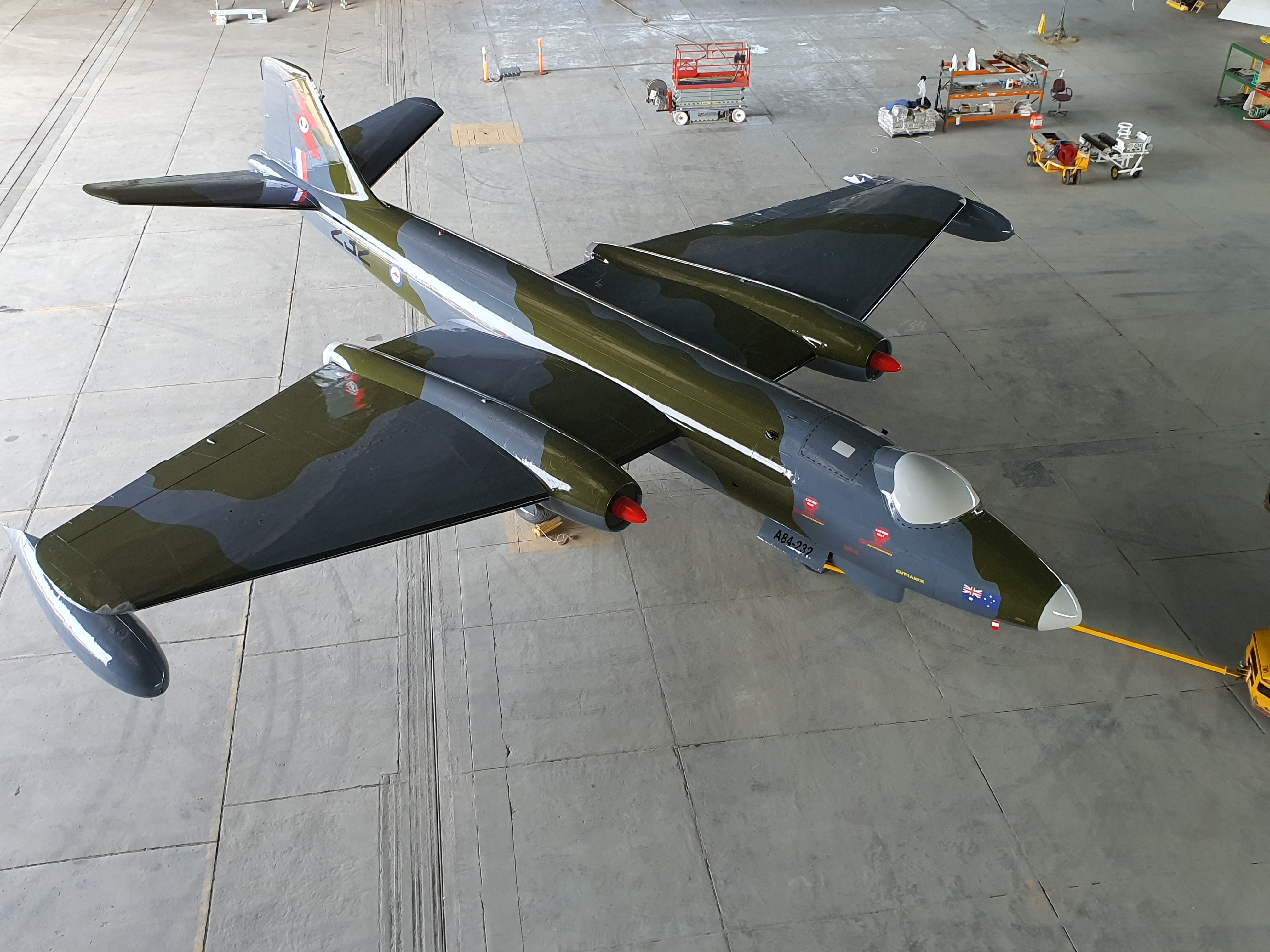 PPG Coatings Help AMDA Foundation Limited, Aviat Global Restore Historic Canberra Bomber A84-232 Aircraft