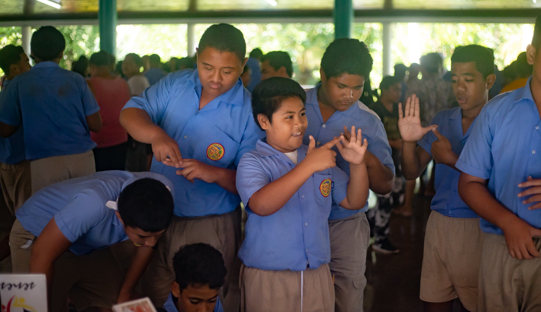SENESE screens for hearing problems at Marist Primary