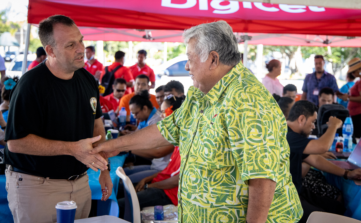 Hawaiian, American teams on the ground